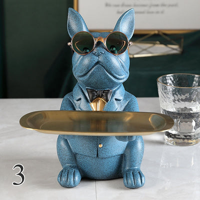 Bulldog Statue Coin Bank - Voila Finest