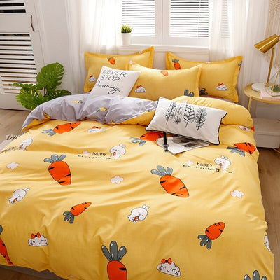 Kupe 3-4pcs Cartoon Bedding Set - Voila Finest