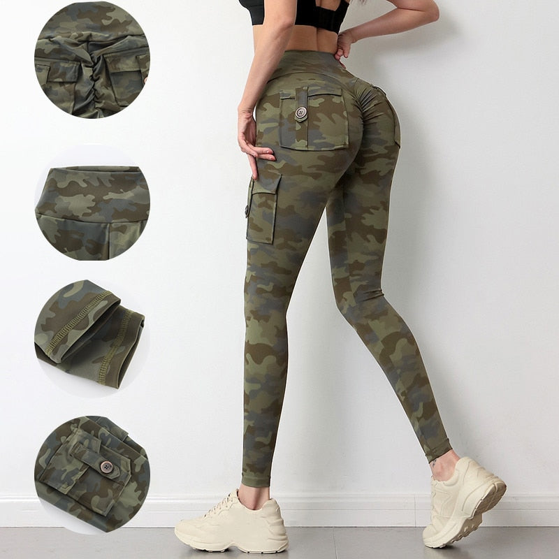 Camouflage Yoga Pants - Voila Finest
