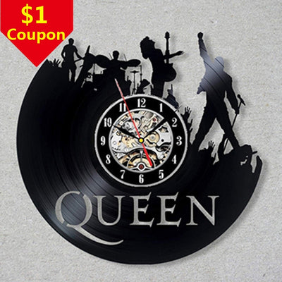 Queen Rock Band Wall Clock - Voila Finest