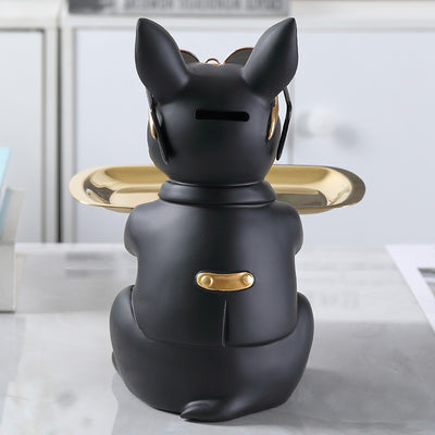 Bulldog Statue Coin Bank - Voila Finest