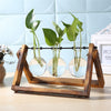 Glass Wood Planter Vase - Voila Finest