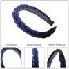 Wide Shiny Weaving Hairbands - Voila Finest