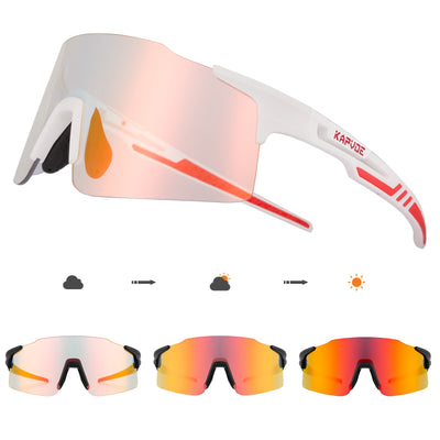 Red Photochromic Cycle Sunglasses - Voila Finest