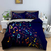 Piano Music Notes Bedding Set - Voila Finest