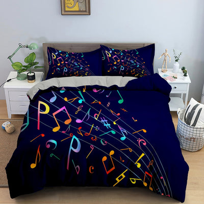 Piano Music Notes Bedding Set - Voila Finest