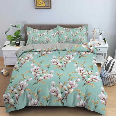 Gold  Flower Bedding Set - Voila Finest