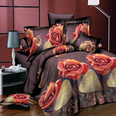 Grinding 3D Sheets Bedding Set - Voila Finest