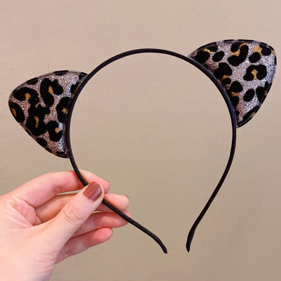 Glitter Cat Ears Headband - Voila Finest