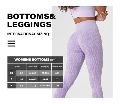 Zebra Pattern Workout Leggings - Voila Finest