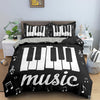 Piano Music Notes Bedding Set - Voila Finest