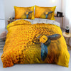 Gold  Flower Bedding Set - Voila Finest