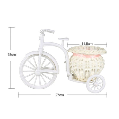 Bicycle Decorative Flower Basket - Voila Finest