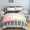 Piano Music Notes Bedding Set - Voila Finest