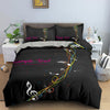 Piano Music Notes Bedding Set - Voila Finest