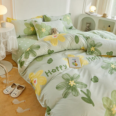 Kupe 3-4pcs Cartoon Bedding Set - Voila Finest