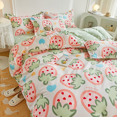 Kupe 3-4pcs Cartoon Bedding Set - Voila Finest