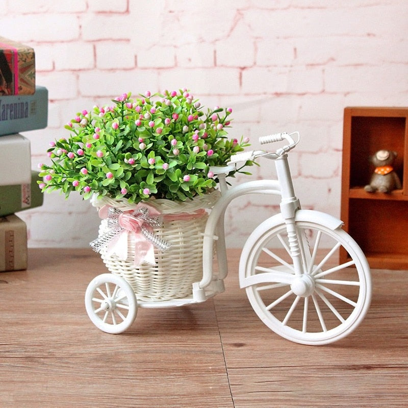 Bicycle Decorative Flower Basket - Voila Finest