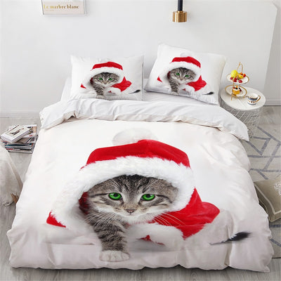 Cat Duvet Cover Bedding Set - Voila Finest