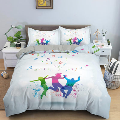 Piano Music Notes Bedding Set - Voila Finest