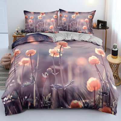 Gold  Flower Bedding Set - Voila Finest