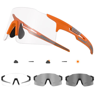 Red Photochromic Cycle Sunglasses - Voila Finest