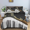 Piano Music Notes Bedding Set - Voila Finest