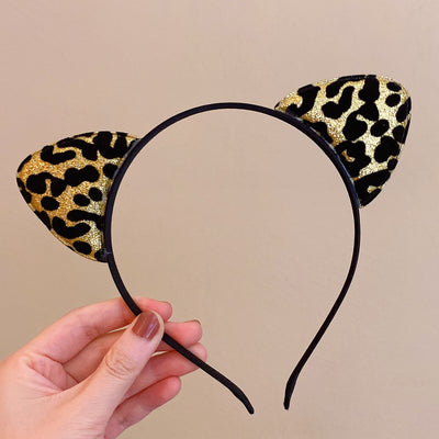 Glitter Cat Ears Headband - Voila Finest