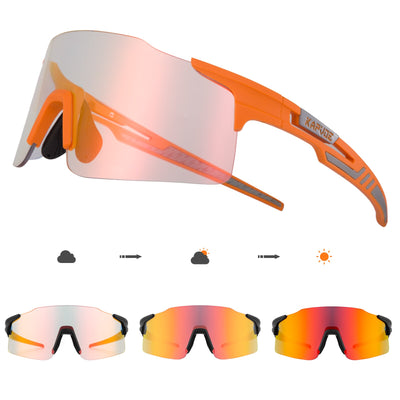 Red Photochromic Cycle Sunglasses - Voila Finest