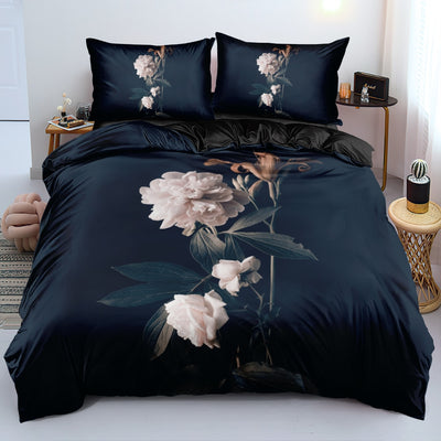 Gold  Flower Bedding Set - Voila Finest