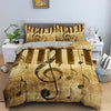 Piano Music Notes Bedding Set - Voila Finest